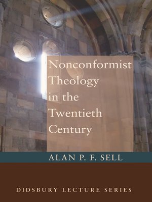 cover image of Nonconformist Theology in the Twentieth Century